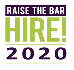 Raise The Bar HIRE! 2020 logo